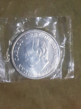 Moneda 2000 Ptas 1995 Juan Carlos I