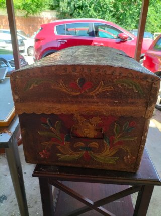 Baúl antiguo para restaurar