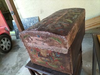 Baúl antiguo para restaurar