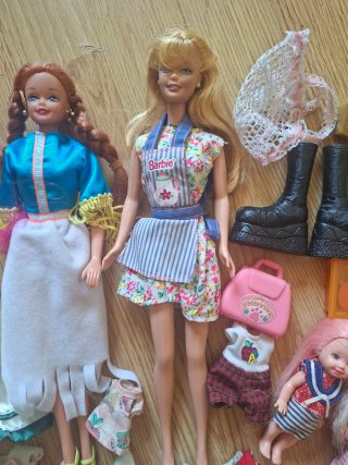 Conjunto di Bambole Barbie e Accessori