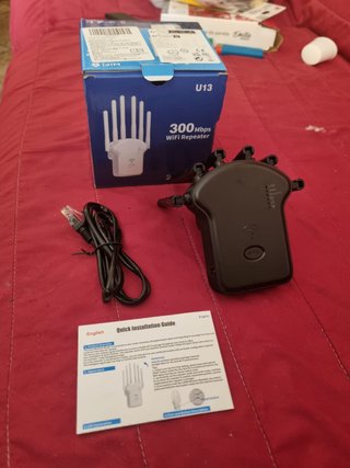 Kit WiFi Repeater 6 Antenne + Adattatore Universal