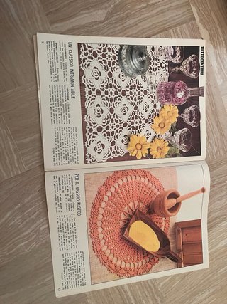 Rivista uncinetto vintage "Tutto Centrini"
