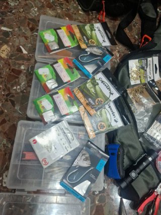 Kit de pesca Caperlan.