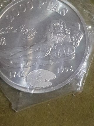 2000 PTAS 1996 Rey Juan Carlos I