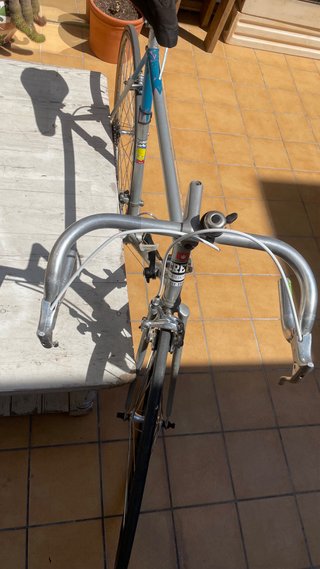 Bicicleta de carretera clásica