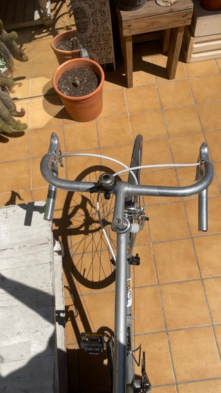 Bicicleta de carretera clásica