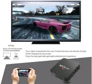 MXQ PRO 4K Android TV Box 8GB RAM 64GB ROM Decoder