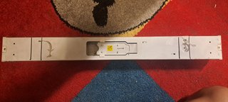 Lámpara LED Rectangular 50cm Blanca