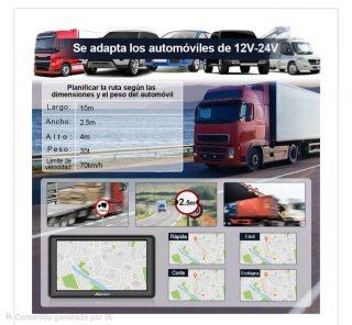 Navegador GPS AWESAFE Bluetooth 7