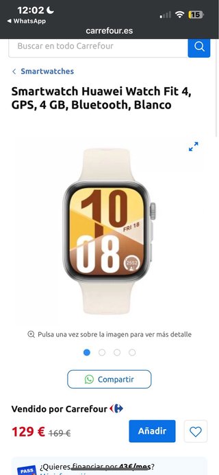 Huawei Watch Fit 4 Beige