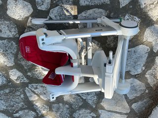 Trona/Silla de bebé alta, ajustable, reclinable