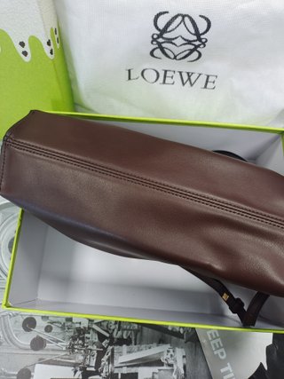 Bolso Loewe Flamenco Piel Napa Marrón