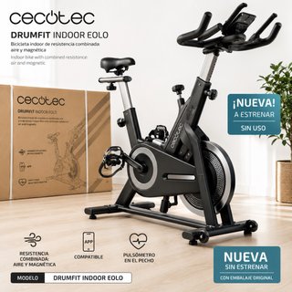 Cecotec Drumfit Indoor Eolo Bicicleta Estática