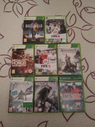 Pack 7 Juegos Xbox 360
