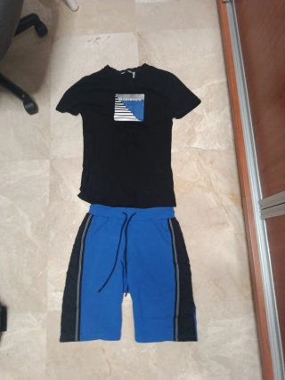 Conjunto Anthony Morato Camiseta y Pantalón Corto