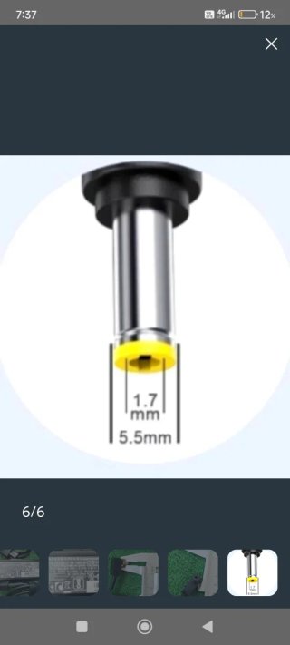 Cargador Acer 19V, 2,1A