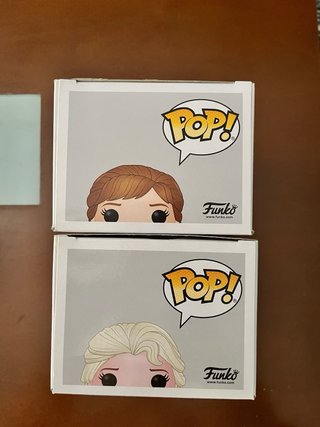 Funko Pop Frozen II Elsa y Anna 594 y 582
