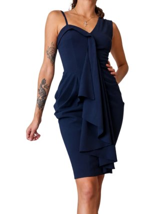 Vestido ASOS Talla S Azul