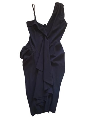 Vestido ASOS Talla S Azul