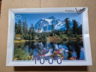 Puzzle 1000 piezas Paisaje Montaña Lago