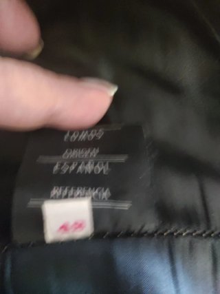 Pantalón de cuero Carlos negro