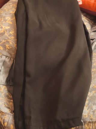 Pantalón ancho mujer negro
