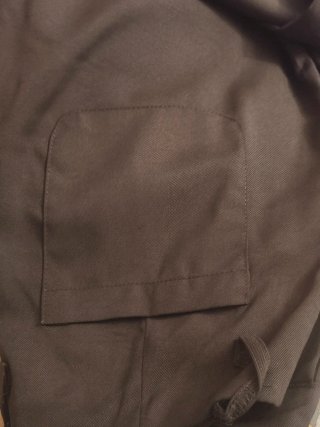 Pantalón ancho mujer negro
