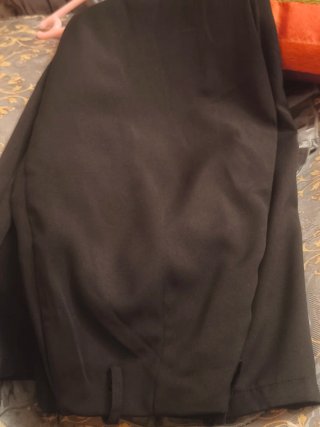 Pantalón ancho mujer negro