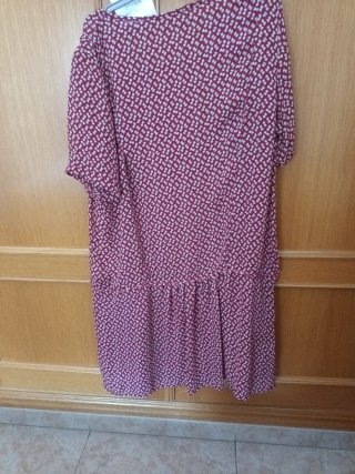 Vestido estampado floral Mango Talla L