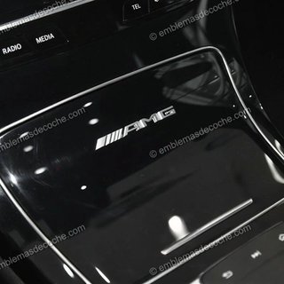 Emblema AMG para consola interior Mercedes Benz
