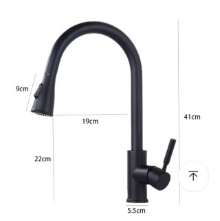 Grifo Cocina Acero Inoxidable 2 Modos