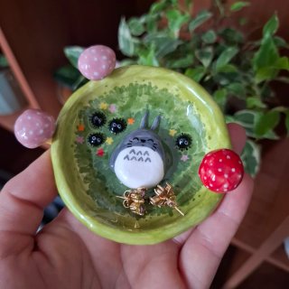 Platito joyero Totoro