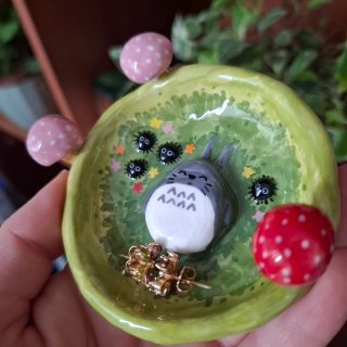 Platito joyero Totoro