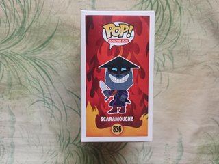 Funko Pop! Samurai Jack Scaramouche 836 SDCC 2020
