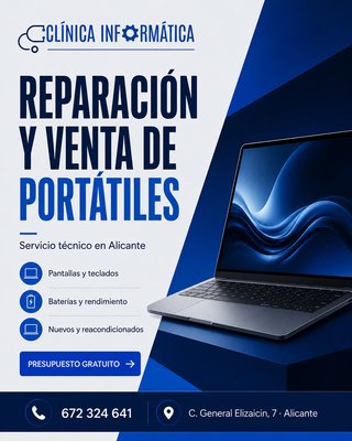 Reparación y Venta de Portátiles