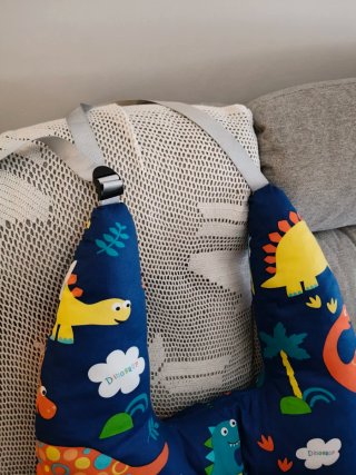 Cuscino da viaggio per bambini con dinosauri