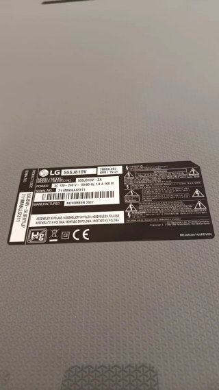 Smart TV LG de 55 pulgadas
