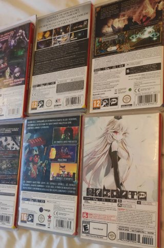 Cajas/Carátulas 15 Juegos Nintendo Switch