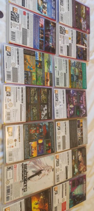 Cajas/Carátulas 15 Juegos Nintendo Switch