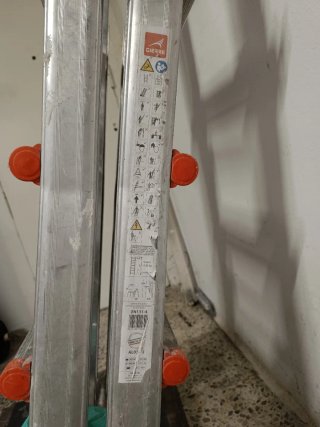 Escalera aluminio multiusos