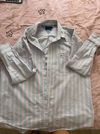 Camisa Tommy Hilfiger Rayas Multicolor