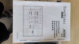Pedal Guitarra Korg AX10G (Reparar)