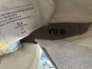 Zapatillas ELA Botín Plataforma Cadena Dorada