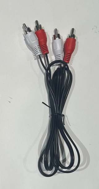 Cable RCA audio de longitud 120  centimetros