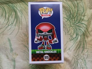 Funko Pop Metal Knuckles 1015 Sonic