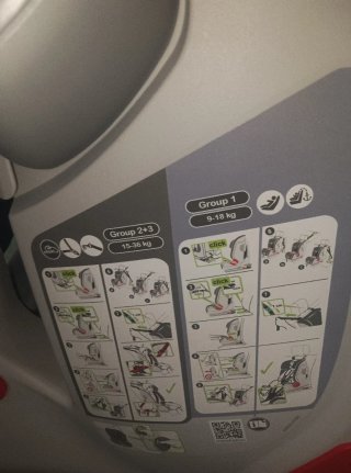 Silla coche Britax Römer niños