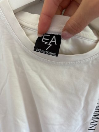 Camiseta Emporio Armani Blanca Hombre