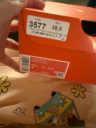 Nike Metcon 10 Talla 38.5 sin estrenar