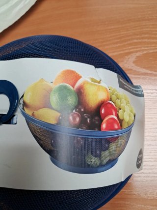Frutero con rejilla y tapa 2 piezas