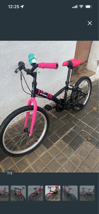 1 Bicicleta Infantil Niña/o